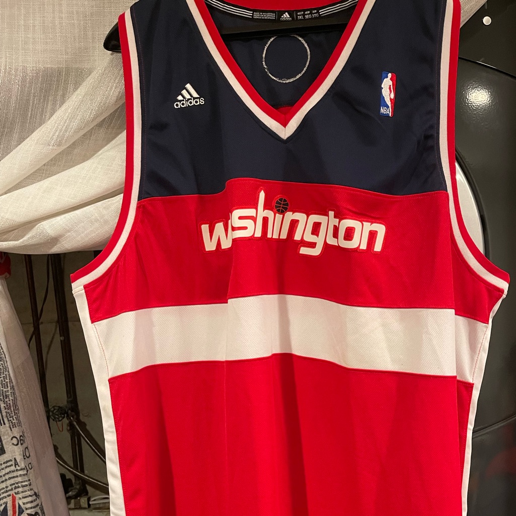 Washington Wizard Jersey Home Size 3xl